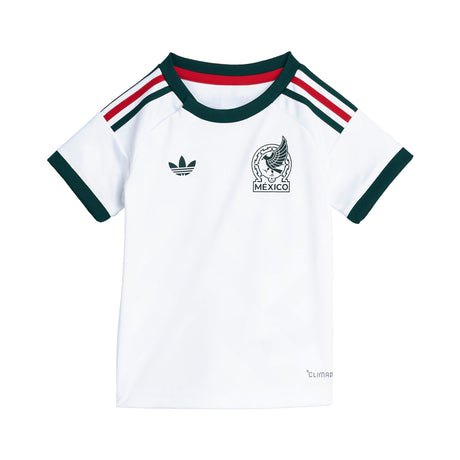 adidas Mexico Away Soccer Baby Kit 2026 - White - Best Buy Soccer