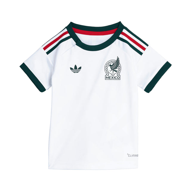 adidas Mexico Away Soccer Baby Kit 2026 - White - Best Buy Soccer