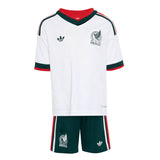adidas Mexico Away Soccer Mini Set 2026 - White - Best Buy Soccer
