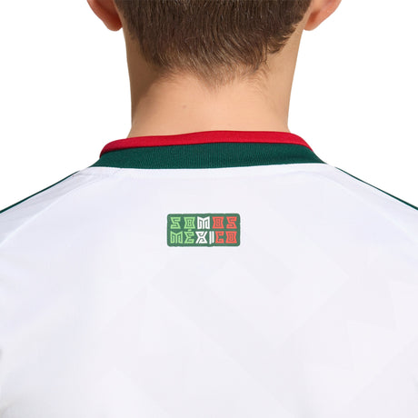 adidas Mexico Away Youth Soccer Jersey 2026 - White - Best Buy Soccer