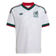 adidas Mexico Away Youth Soccer Jersey 2026 - White - Best Buy Soccer