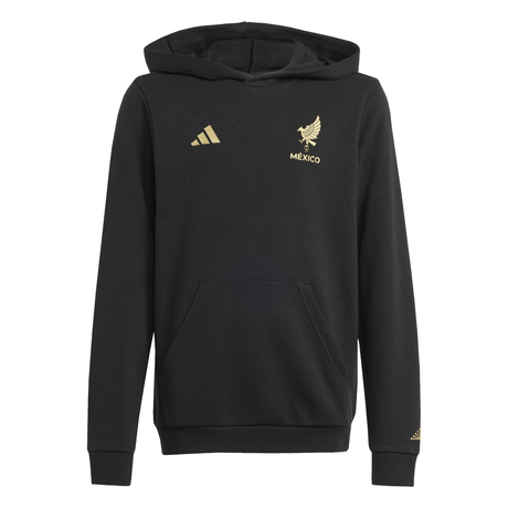 adidas Mexico Gold DNA Hoodie Kids Black/Gold - Best Buy Soccer