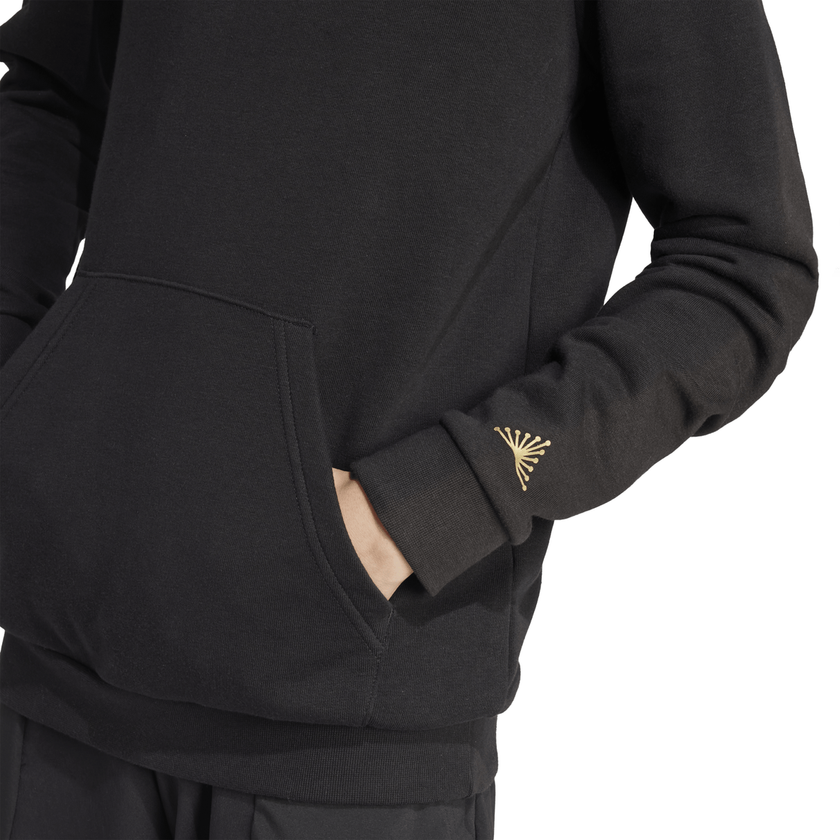 adidas Mexico Gold DNA Hoodie Kids Black/Gold - Best Buy Soccer