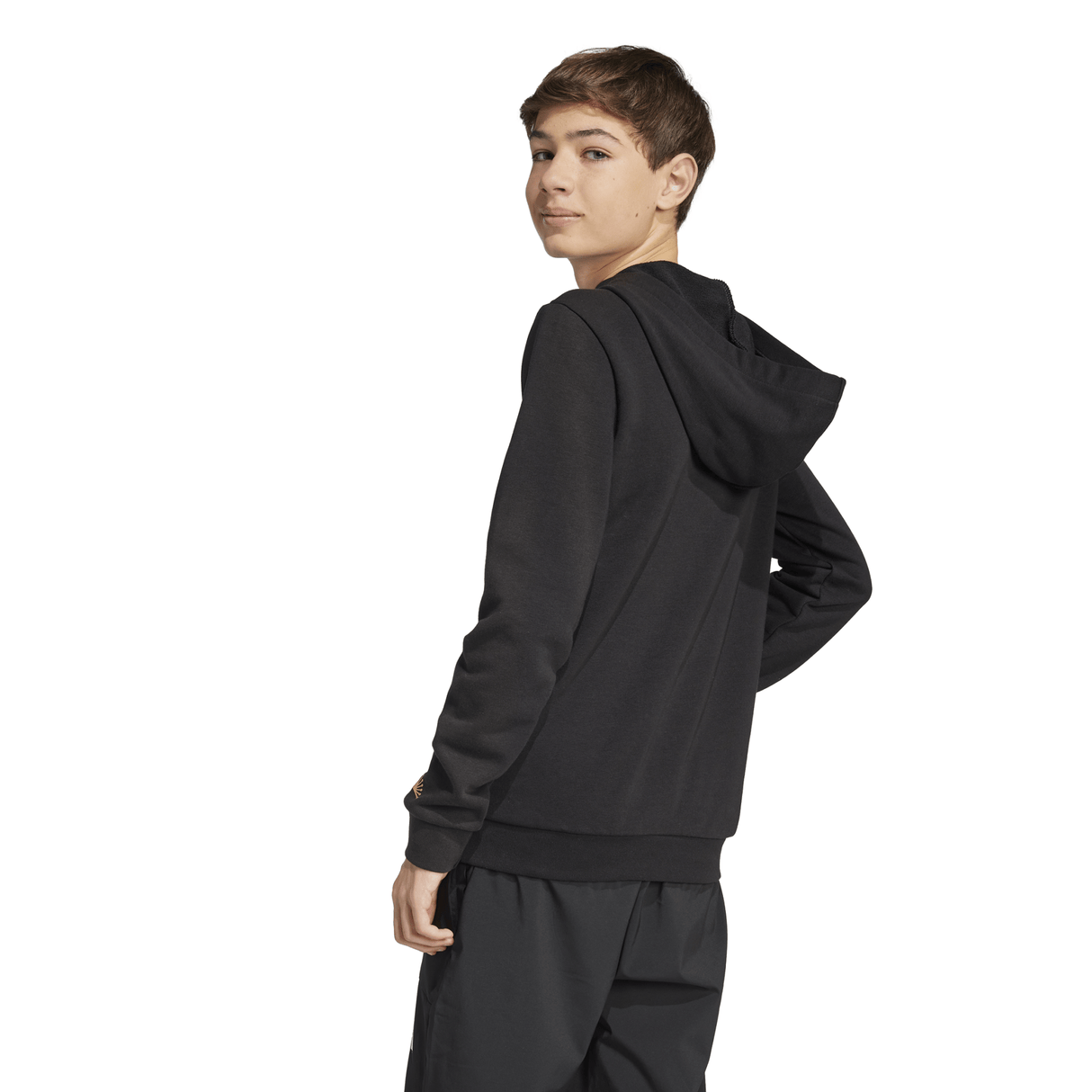 adidas Mexico Gold DNA Hoodie Kids Black/Gold - Best Buy Soccer