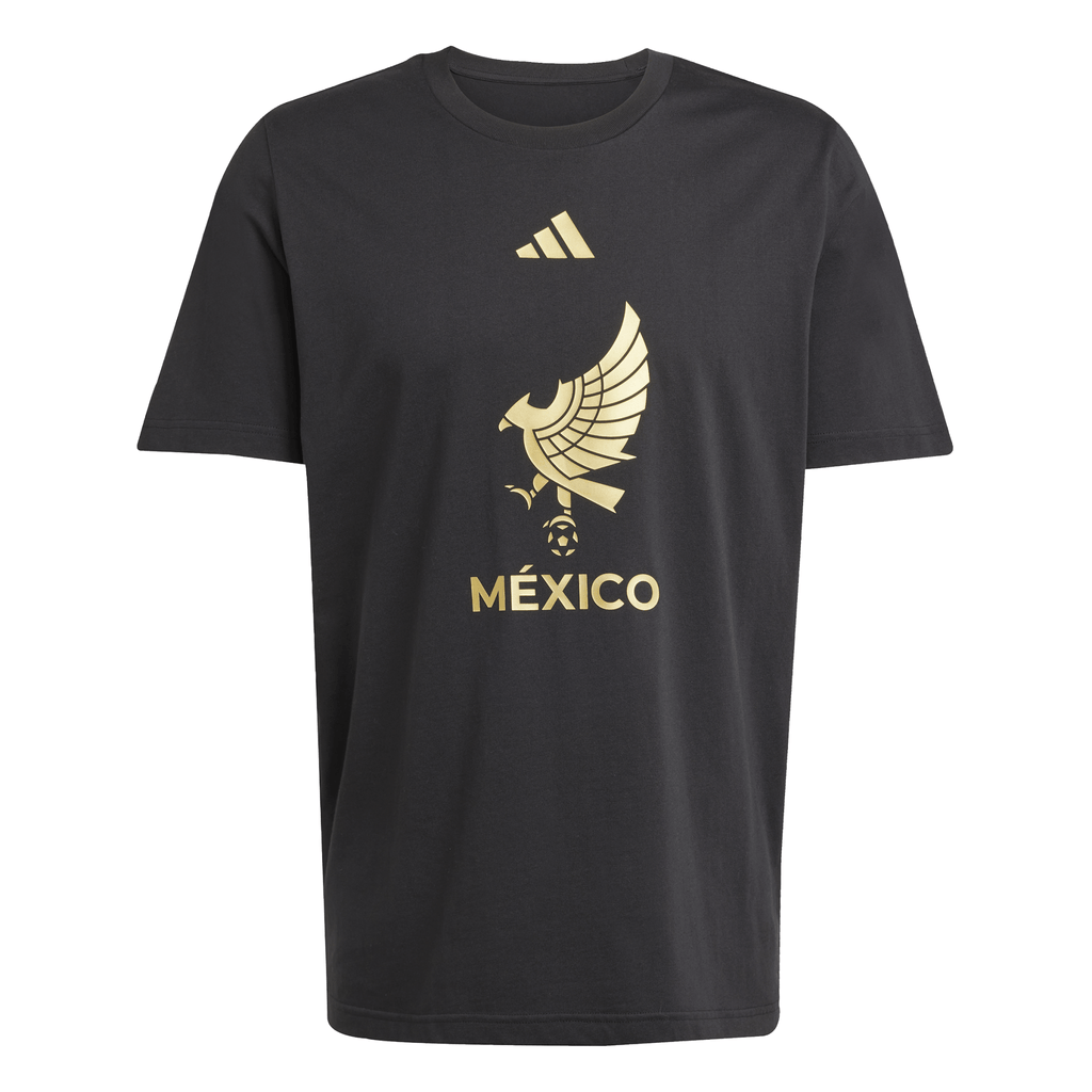 adidas Mexico Gold DNA T-Shirt Black/Gold – Best Buy Soccer