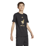 adidas Mexico Gold DNA T-Shirt Kids Black/Gold - Best Buy Soccer