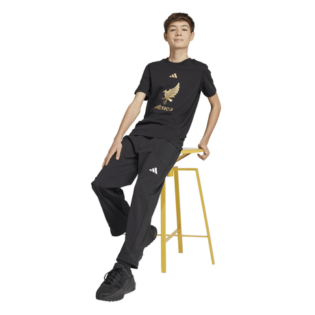 adidas Mexico Gold DNA T-Shirt Kids Black/Gold - Best Buy Soccer