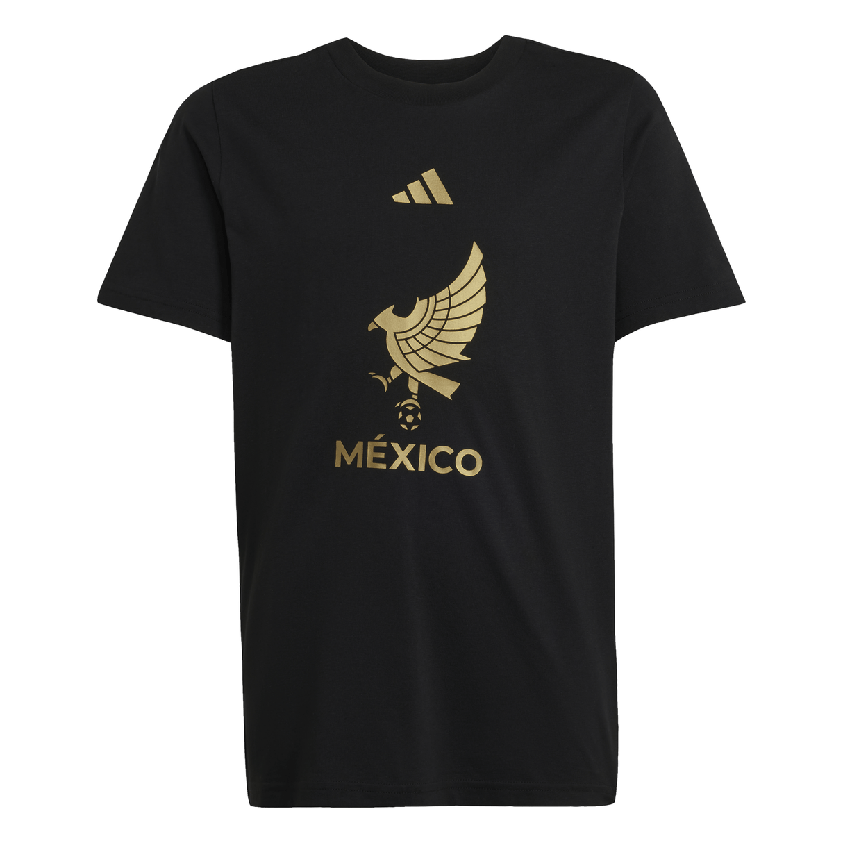 adidas Mexico Gold DNA T-Shirt Kids Black/Gold - Best Buy Soccer