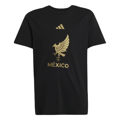 adidas Mexico Gold DNA T-Shirt Kids Black/Gold - Best Buy Soccer