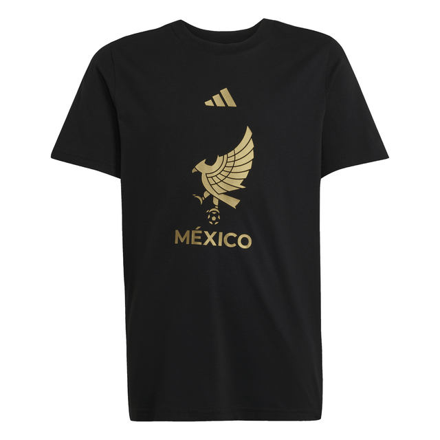 adidas Mexico Gold DNA T-Shirt Kids Black/Gold - Best Buy Soccer