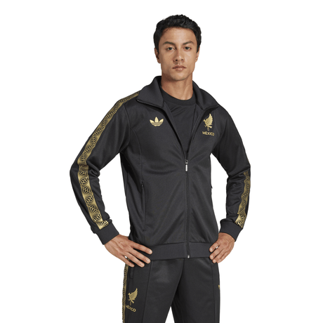 adidas Mexico Gold Jacket Track Top Black - Best Buy Soccer