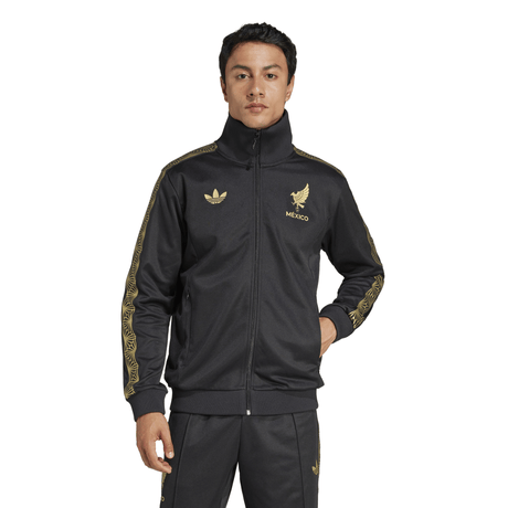 adidas Mexico Gold Jacket Track Top Black - Best Buy Soccer