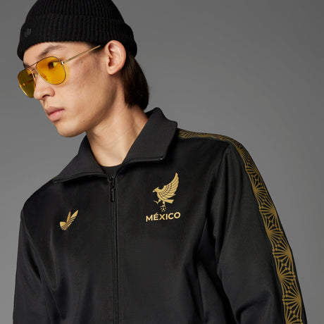 adidas Mexico Gold Jacket Track Top Black - Best Buy Soccer