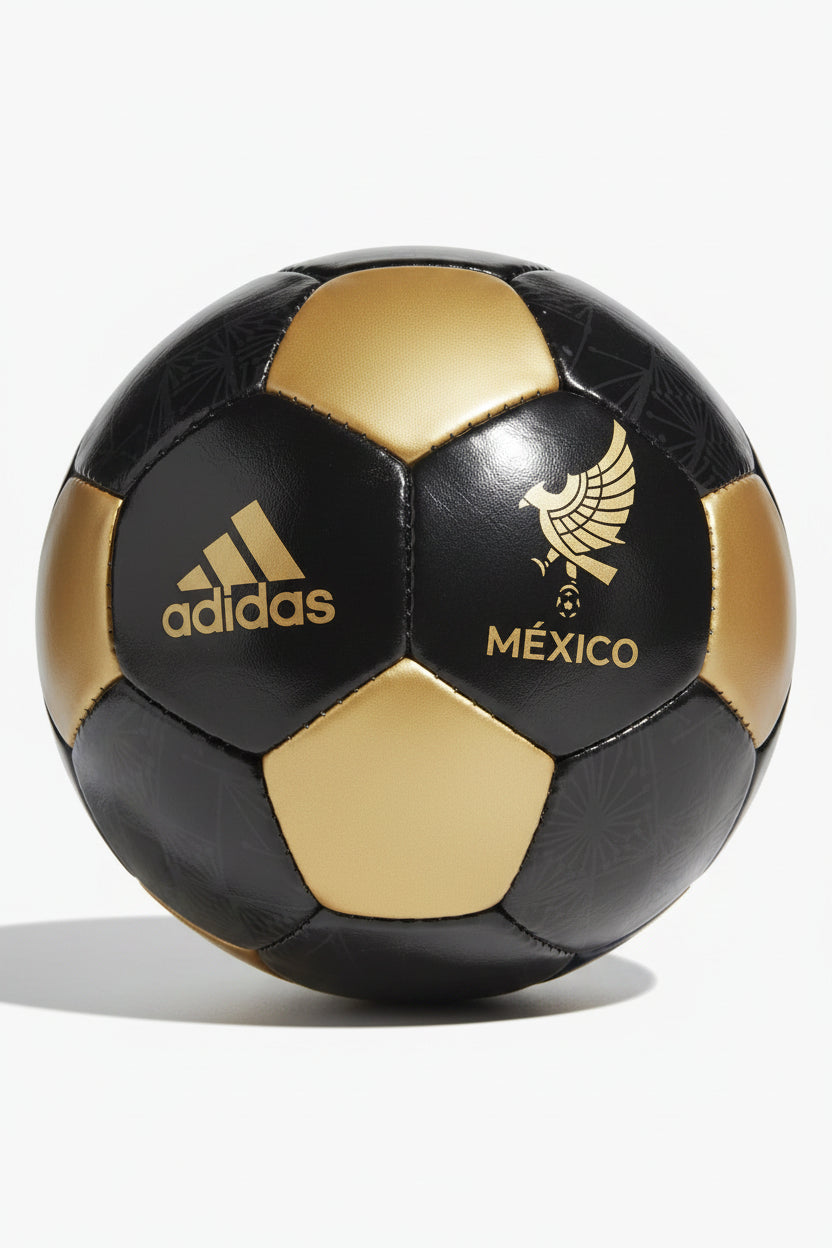 adidas Mexico Gold Kit Club Ball Black - Best Buy Soccer
