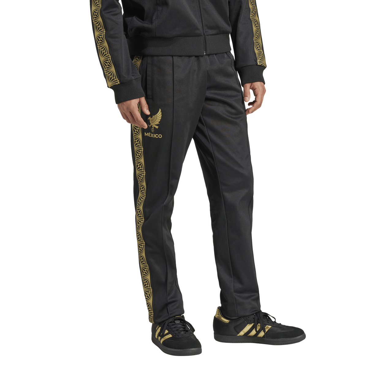 adidas Mexico Gold Track Pants Black - Best Buy Soccer