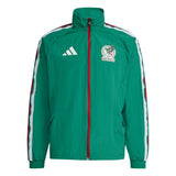 adidas Mexico Home Anthem Men's Soccer Jacket - Green/White - Best Buy Soccer