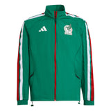 adidas Mexico Home Anthem Youth Soccer Jacket - Green/White - Best Buy Soccer