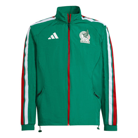 adidas Mexico Home Anthem Youth Soccer Jacket - Green/White - Best Buy Soccer