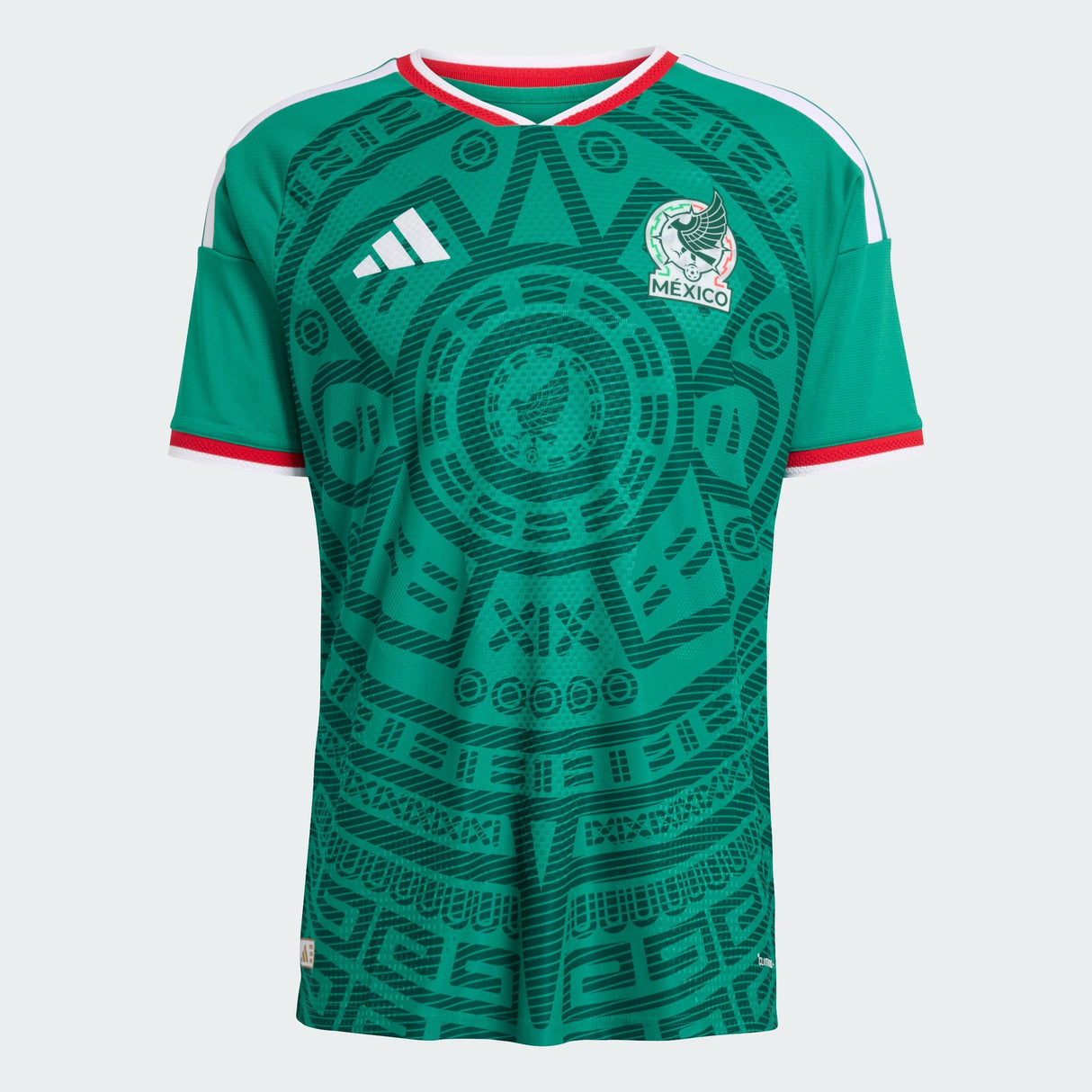 adidas Mexico Home Authentic Men's Soccer Jersey 26 - Green - Best Buy Soccer
