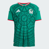 adidas Mexico Home Authentic Men's Soccer Jersey 26 - Green - Best Buy Soccer