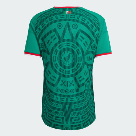 adidas Mexico Home Authentic Men's Soccer Jersey 26 - Green - Best Buy Soccer