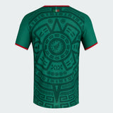 adidas Mexico Home Authentic Men's Soccer Jersey 26 - Green - Best Buy Soccer