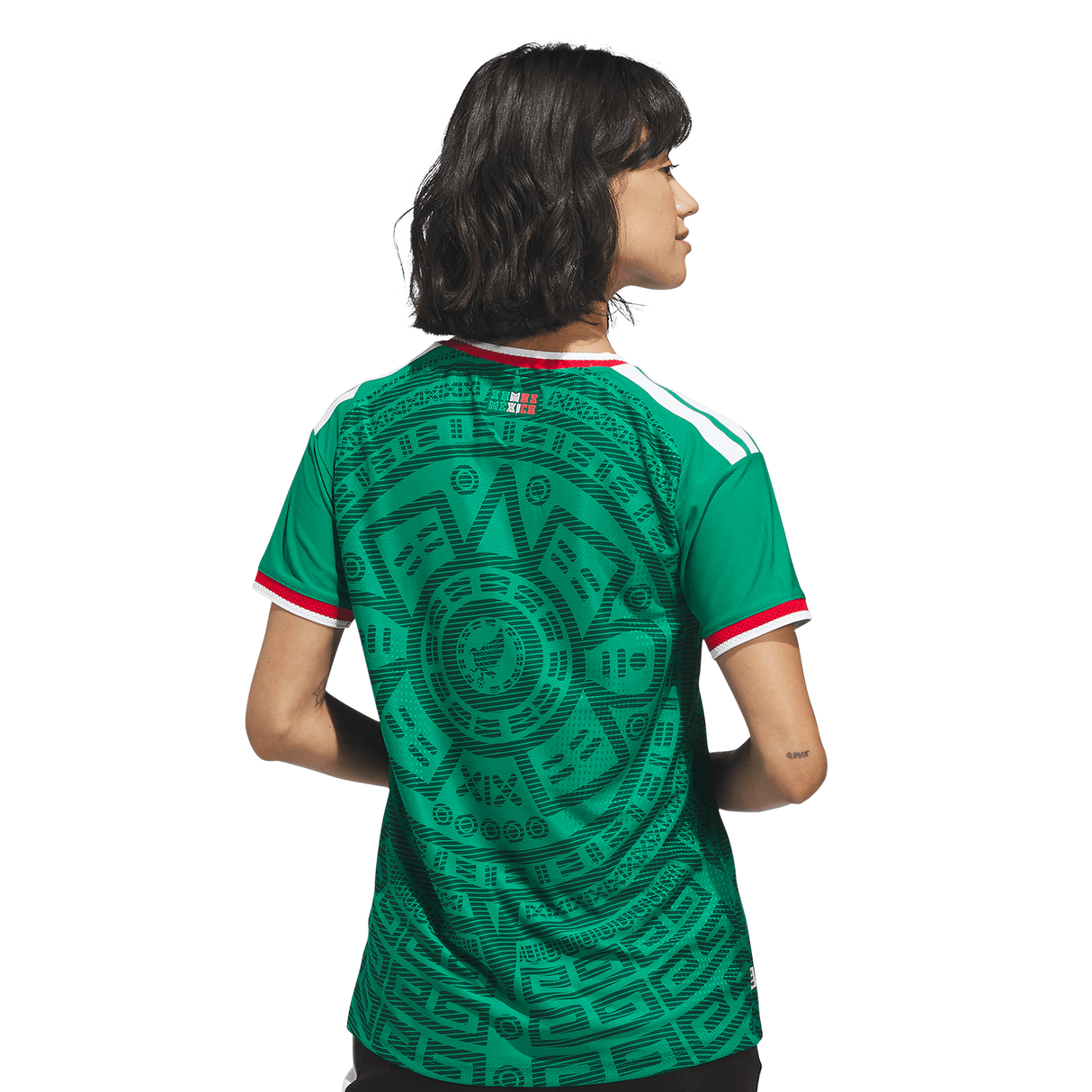adidas Mexico Home Authentic Women''s Soccer Jersey - Green - Best Buy Soccer