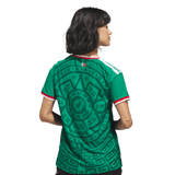 adidas Mexico Home Authentic Women''s Soccer Jersey - Green - Best Buy Soccer