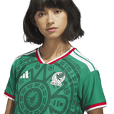adidas Mexico Home Authentic Women''s Soccer Jersey - Green - Best Buy Soccer