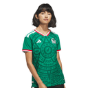 adidas Mexico Home Authentic Women''s Soccer Jersey - Green - Best Buy Soccer
