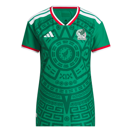 adidas Mexico Home Authentic Women''s Soccer Jersey - Green - Best Buy Soccer