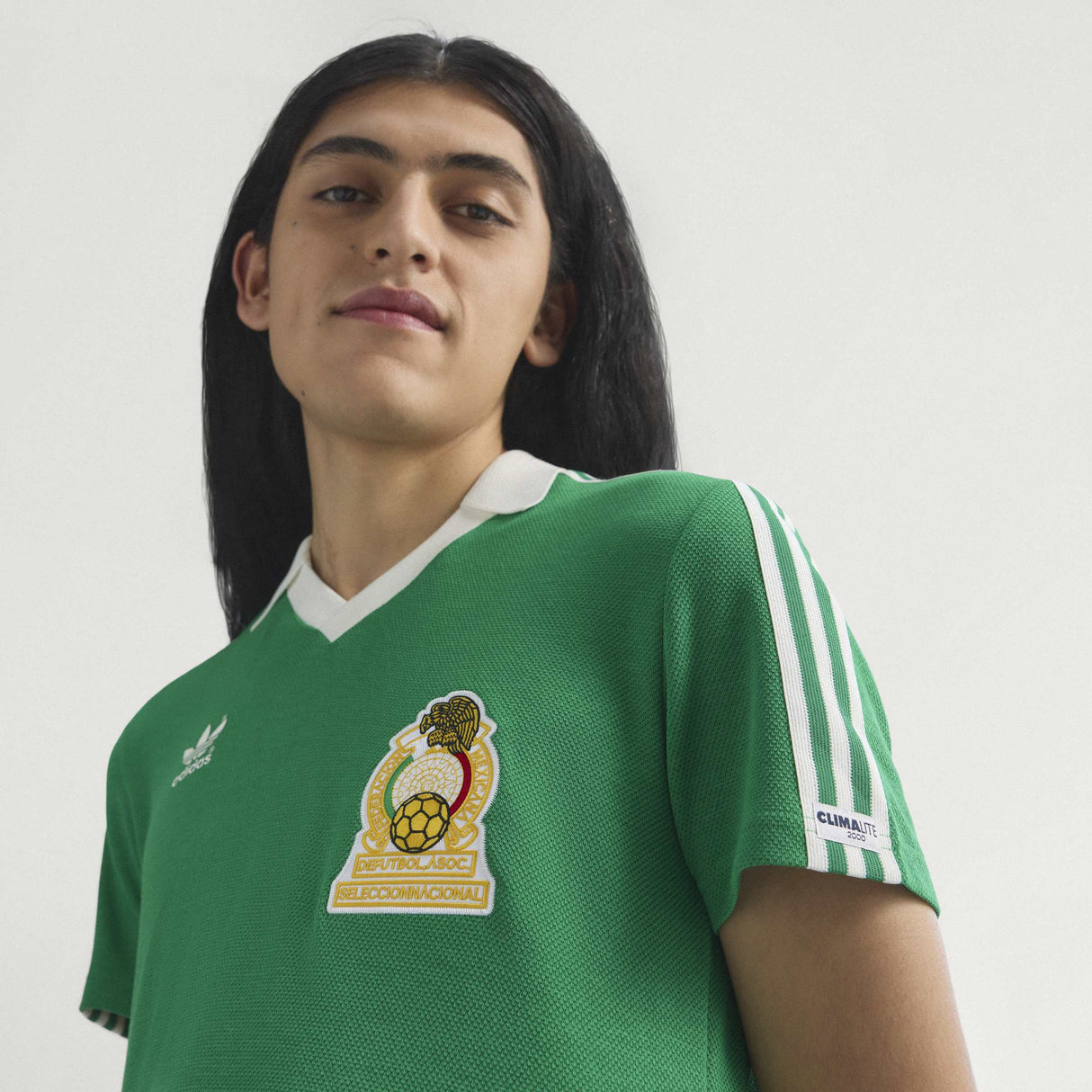 adidas Mexico Home Men's Soccer Jersey 1986 - Green - Best Buy Soccer