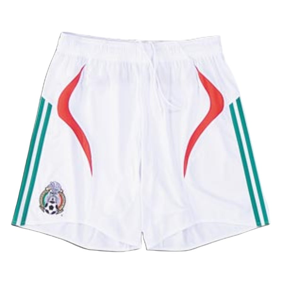 adidas Mexico Home Short - White/Red - Best Buy Soccer