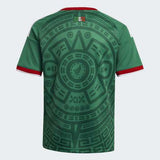 adidas Mexico Home Youth Soccer Jersey 26 - Green - Best Buy Soccer
