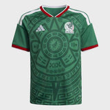 adidas Mexico Home Youth Soccer Jersey 26 - Green - Best Buy Soccer
