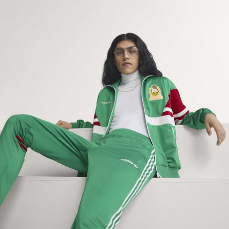 adidas Mexico Men's Soccer Track Top 1986 - Green - Best Buy Soccer