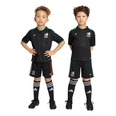adidas Mexico Third Mini Kids Set 2026 - Black - Best Buy Soccer