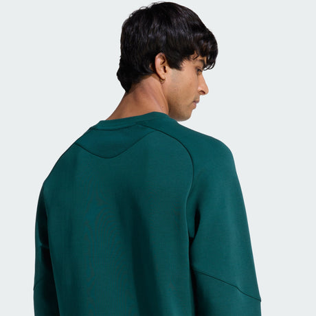 adidas Mexico Tiro Travel Crew Sweatshirt - Green - Best Buy Soccer