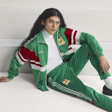 adidas Mexico Track Men's Soccer Tracksuit 1986 - Green - Best Buy Soccer