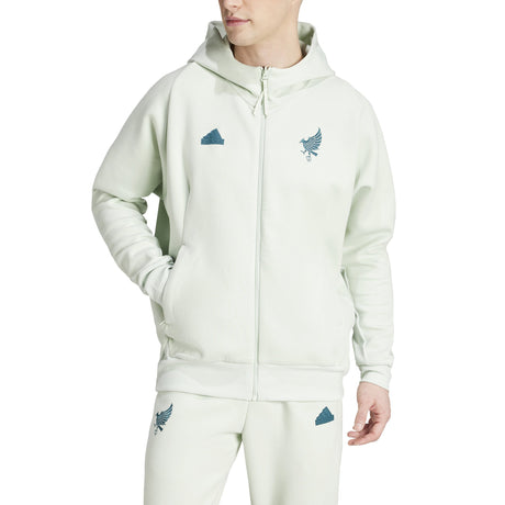 adidas Mexico Travel Full Zip Hoodie - Best Buy Soccer
