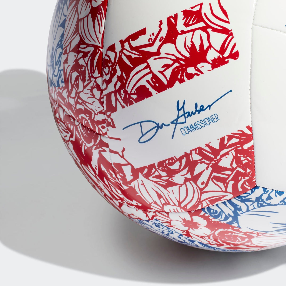 adidas MLS Club Soccer Ball - White/Power Blue/Red - Best Buy Soccer