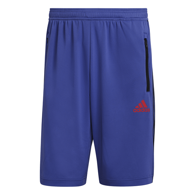 adidas Mns 3-Stripe Short Purple - Best Buy Soccer