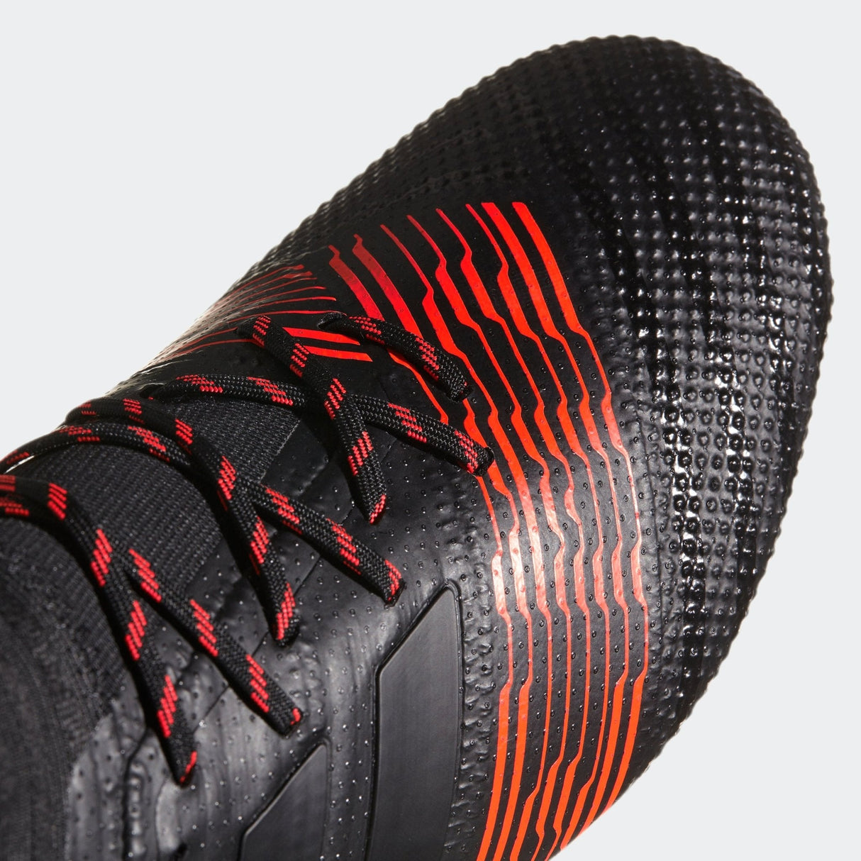 adidas Nemeziz 17.1 FG Firm Ground Soccer Cleats - Black/Solar Red - Best Buy Soccer