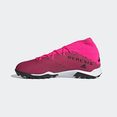 adidas Nemeziz 19.3 TF Turf Soccer Cleats - Shock Pink/Black - Best Buy Soccer