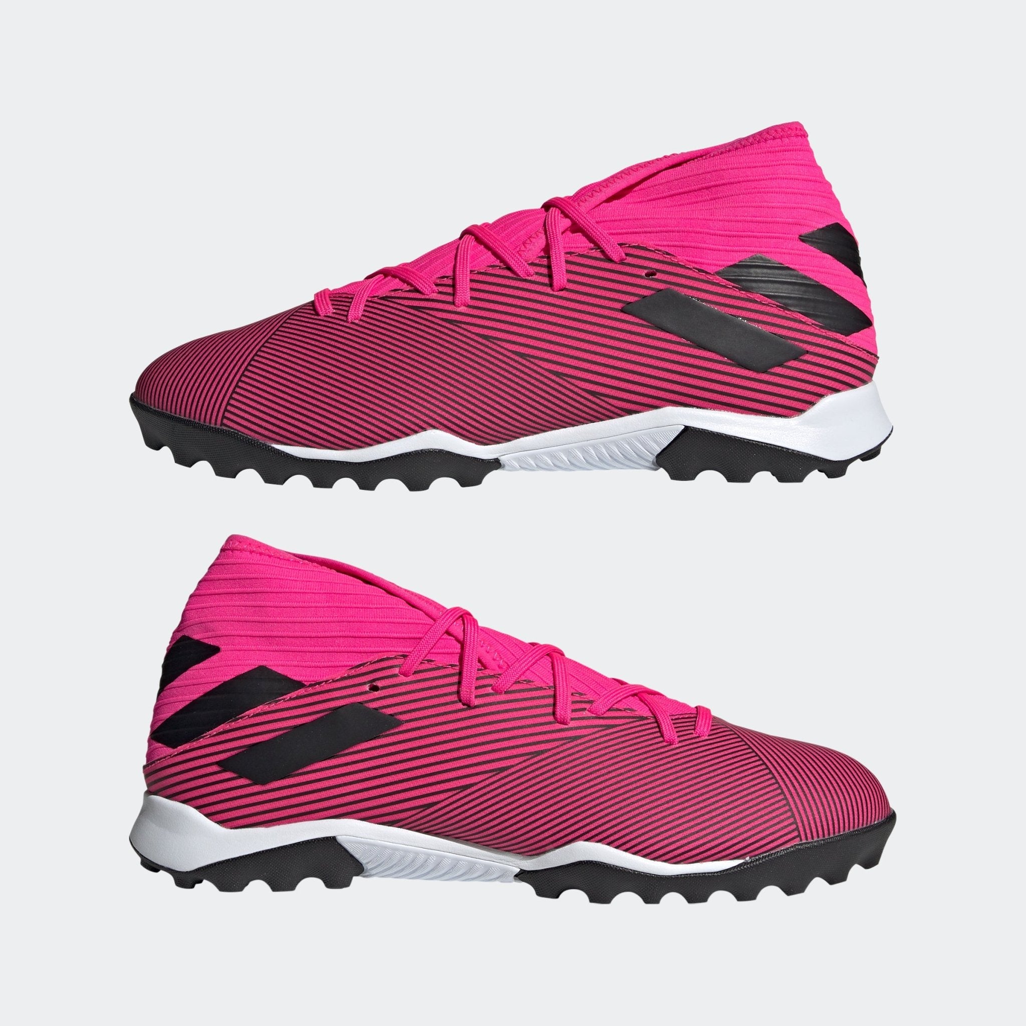 adidas Nemeziz 19.3 TF Turf Soccer Cleats - Shock Pink/Black - Best Buy Soccer