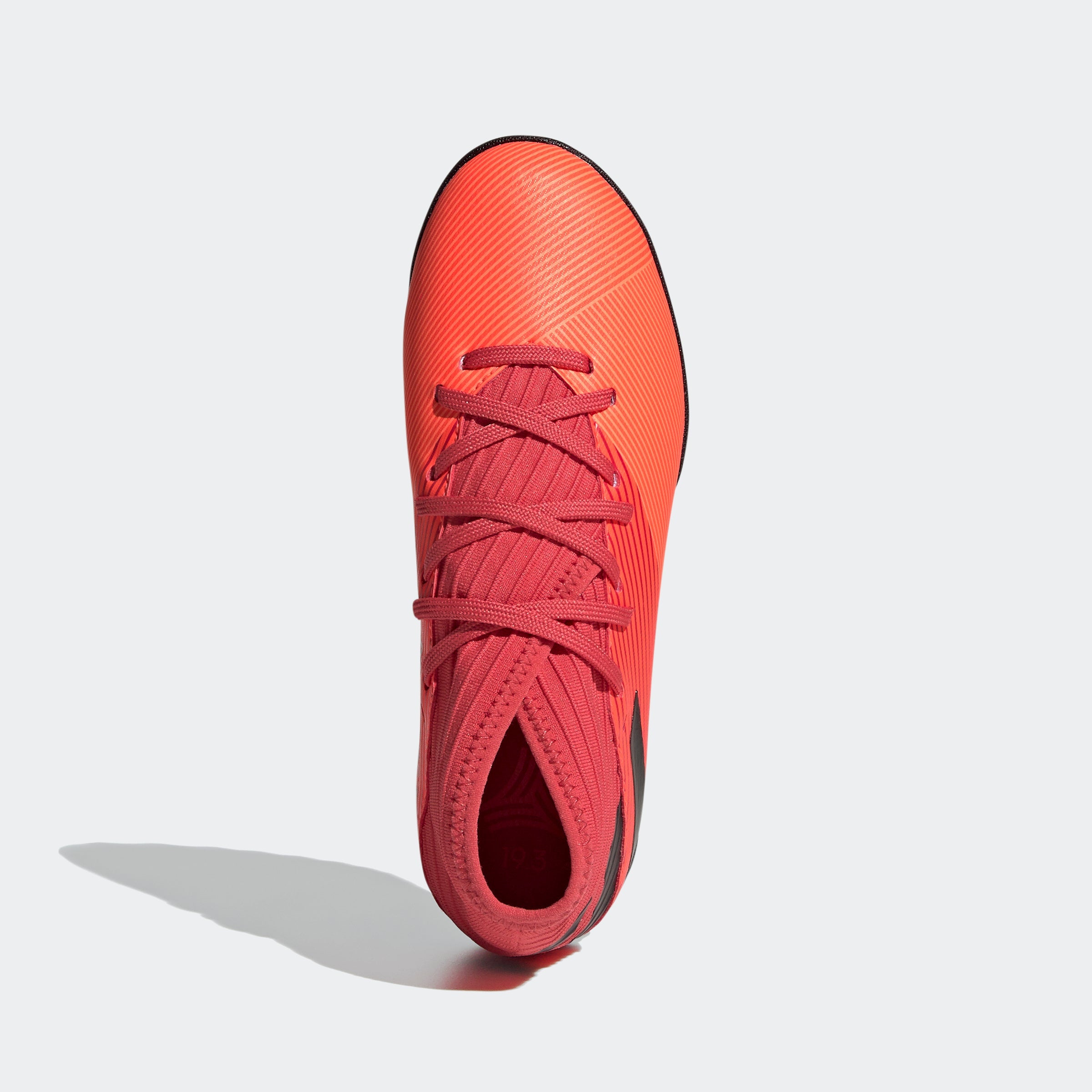 adidas Nemeziz 19.3 TF Turf Youth Soccer Cleats - Signal Coral/Black/Glory Red - Best Buy Soccer