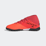 adidas Nemeziz 19.3 TF Turf Youth Soccer Cleats - Signal Coral/Black/Glory Red - Best Buy Soccer