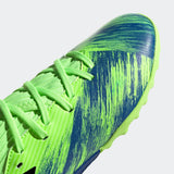 adidas Nemeziz 19.3 TF Turf Youth Soccer Cleats - Signal Green/Black/Royal - Best Buy Soccer