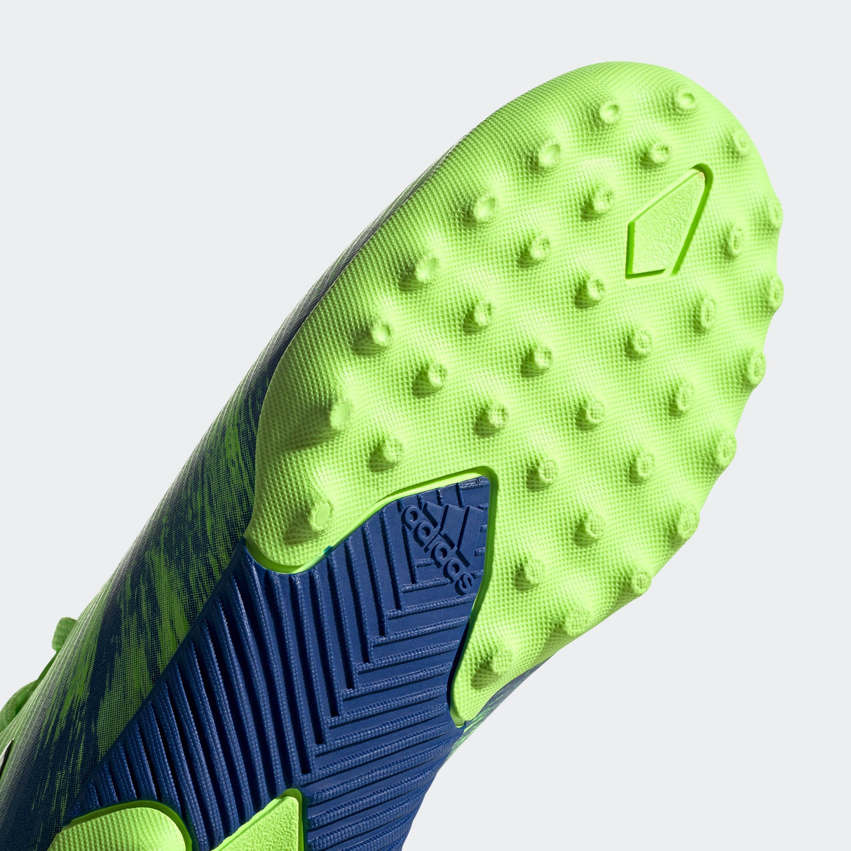 adidas Nemeziz 19.3 TF Turf Youth Soccer Cleats - Signal Green/Black/Royal - Best Buy Soccer