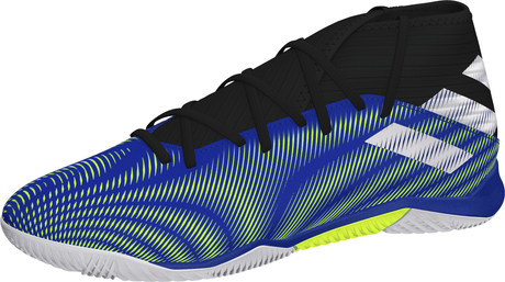 adidas Nemeziz 3 IN Men's Soccer Shoes - RoyalWhite/Yellow - Best Buy Soccer